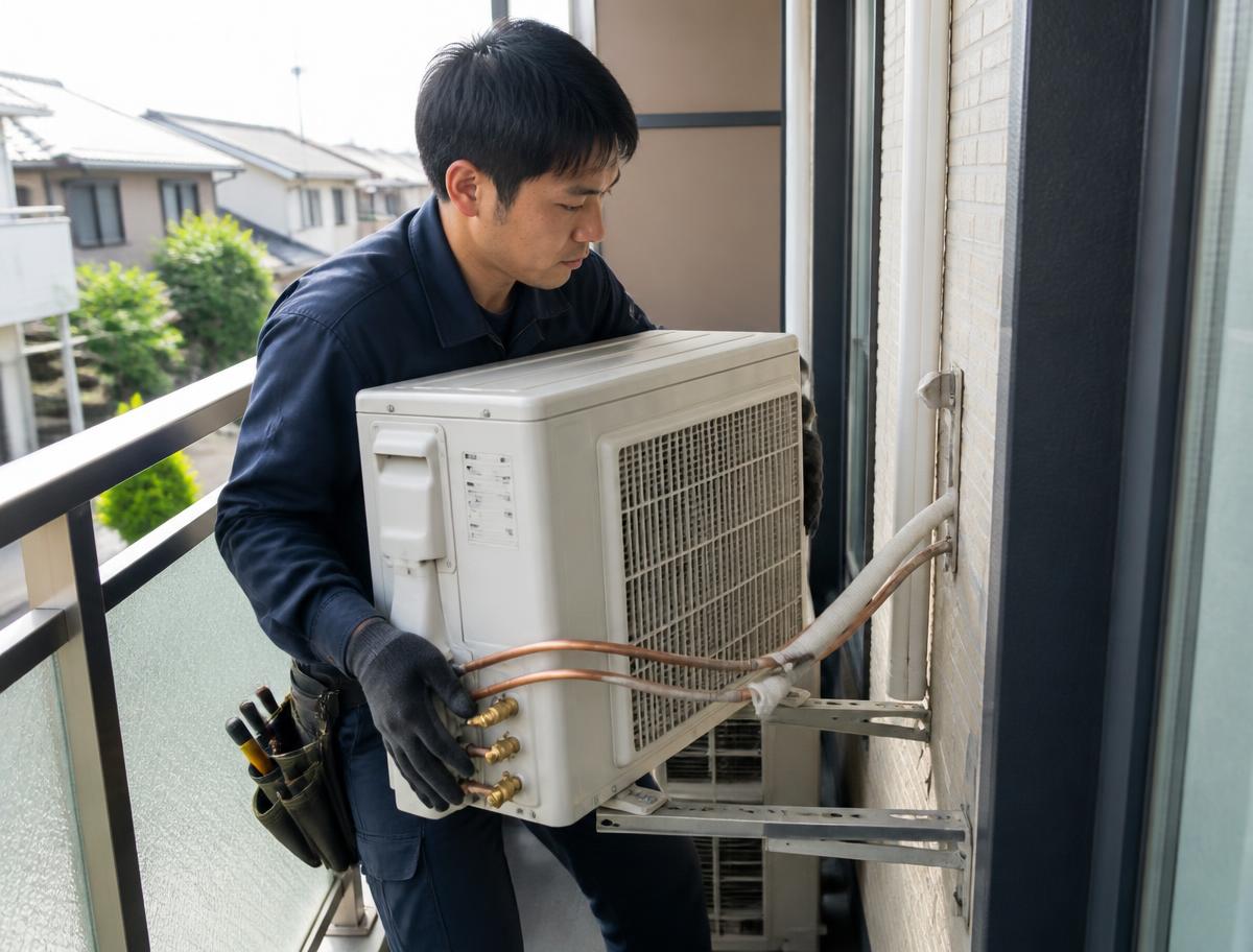 エアコン取り外しのイメージ
